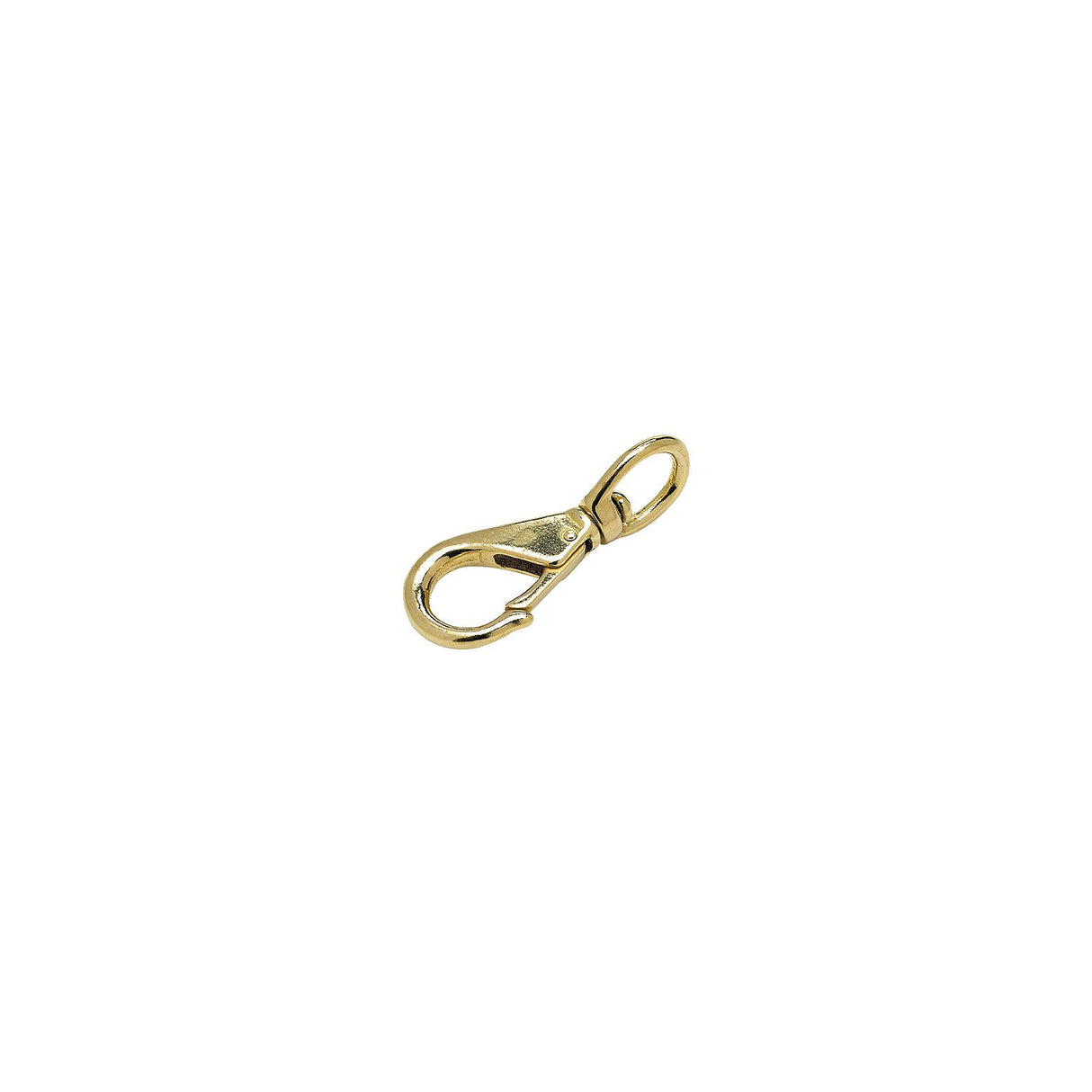 Seachoice Swivel Eye Snap, Cast Brass, Size #3, 4-1/2 In. Long, 3/4 In. ID Eye