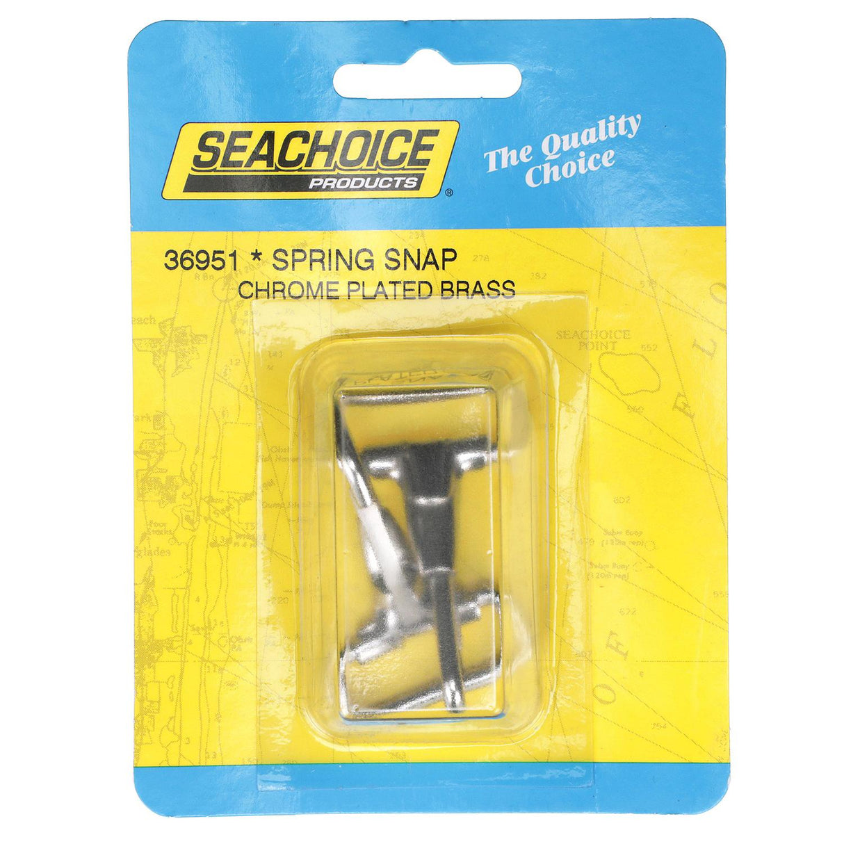 Seachoice Chrome Plated Spring Snaps, Pack of 2