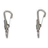 Seachoice Chrome Plated Spring Snaps, Pack of 2
