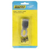 Seachoice Marine-Grade Safety Hasp, Polished 304 Stainless Steel, 2-7/8 In. X 1-3/8 In.