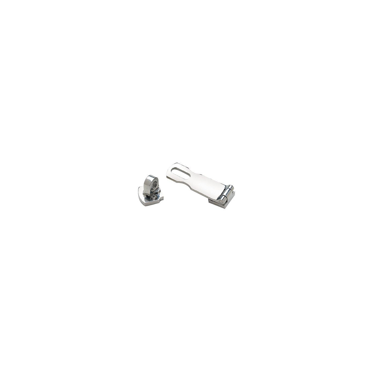 Seachoice Marine-Grade Safety Hasp w/ Swivel Eye, Polished 316 Stainless Steel, 3 In. X 1-1/4 In.