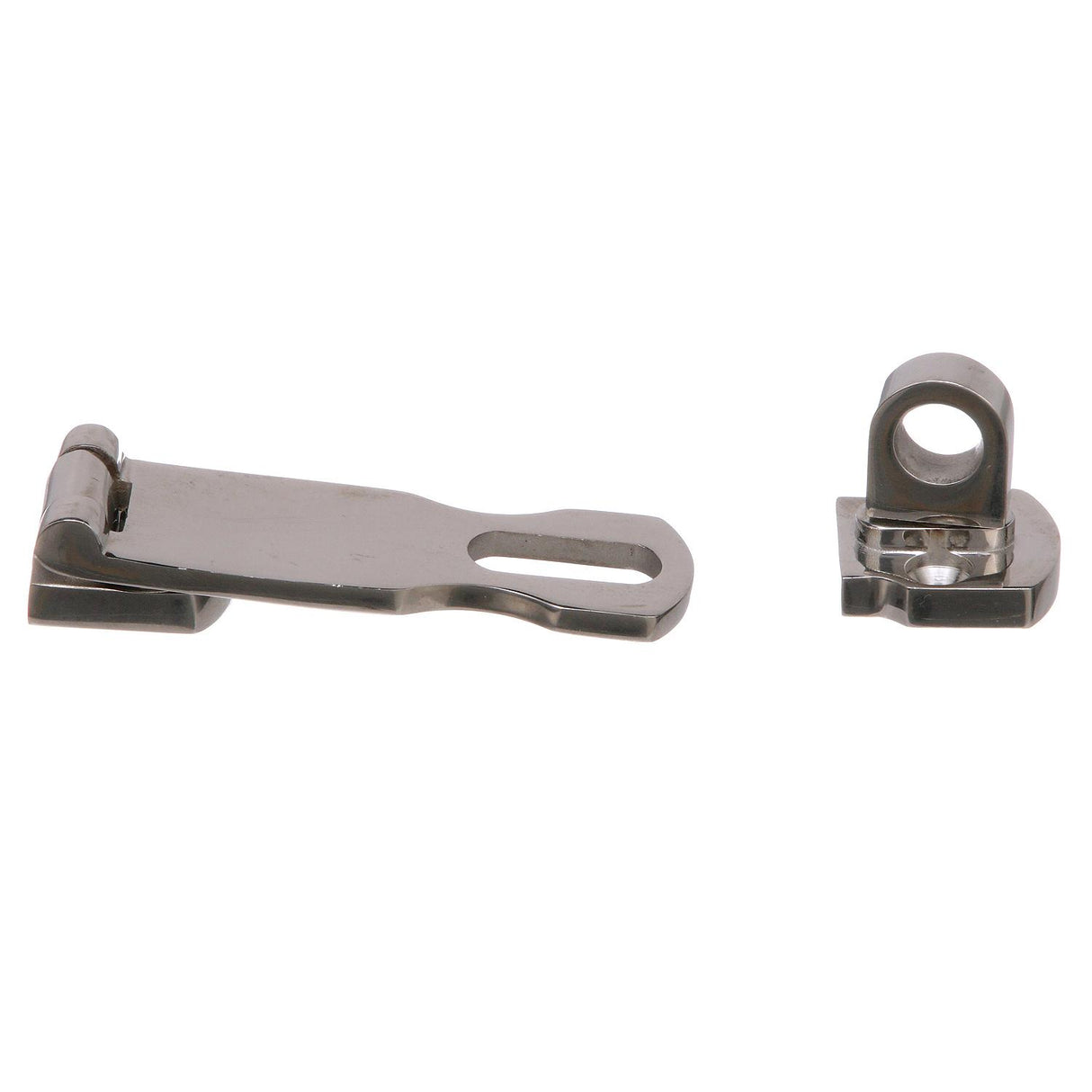 Seachoice Marine-Grade Safety Hasp w/ Swivel Eye, Polished 316 Stainless Steel, 3 In. X 1-1/4 In.