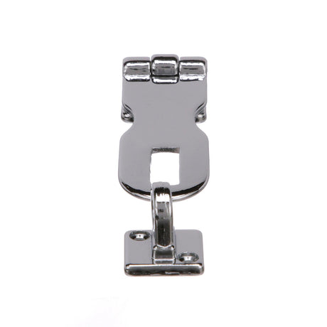 Seachoice Marine-Grade Safety Hasp w/ Swivel Eye, Triple Chrome-Plated Cast Brass, 3 In. X 1 In.