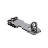 Seachoice Marine-Grade Safety Hasp w/ Swivel Eye, Triple Chrome-Plated Cast Brass, 3 In. X 1 In.