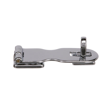 Seachoice Marine-Grade Safety Hasp w/ Swivel Eye, Triple Chrome-Plated Cast Brass, 3 In. X 1 In.