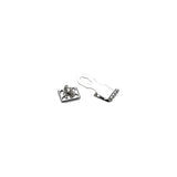 Seachoice Marine-Grade Safety Hasp w/ Swivel Eye, Polished 304 Stainless Steel, 2-3/4 In. X 1 In.