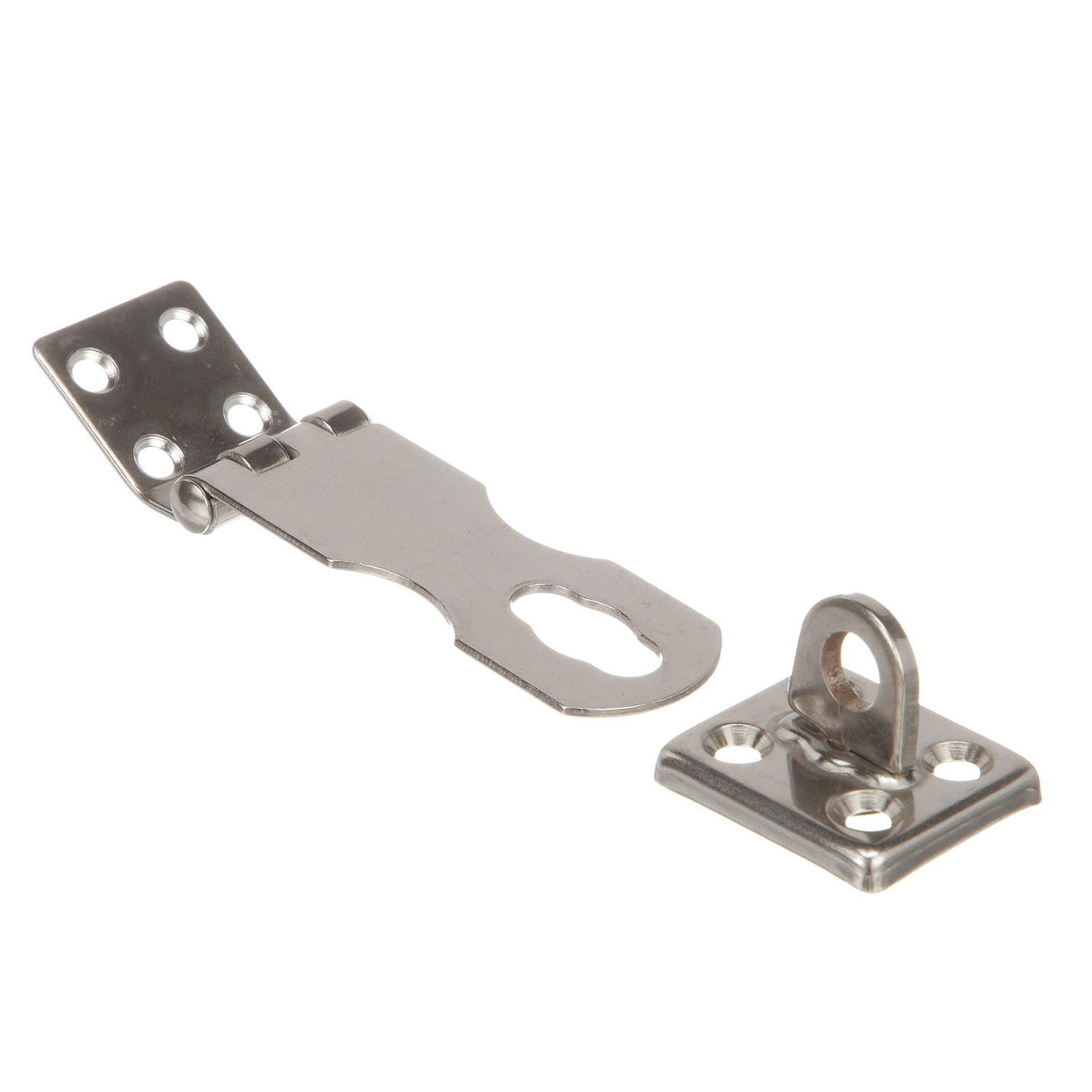 Seachoice Marine-Grade Safety Hasp w/ Swivel Eye, Polished 304 Stainless Steel, 2-3/4 In. X 1 In.