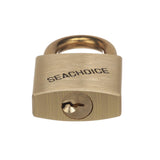 Seachoice Solid Brass Padlock, 1.5 in., Includes 2 Keys