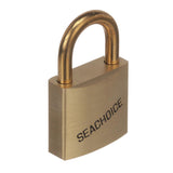 Seachoice Solid Brass Padlock, 2 in., Includes 2 Keys