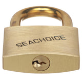 Seachoice Solid Brass Padlock, 2 in., Set of 3 Keyed Alike