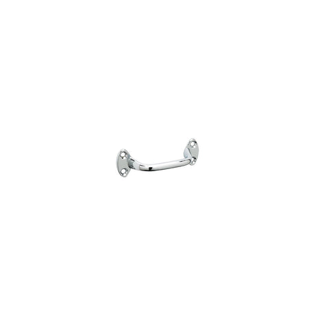 Seachoice Heavy Duty Transom Handle, Triple Chrome-Plated Cast Brass, 6 in. Round Grip