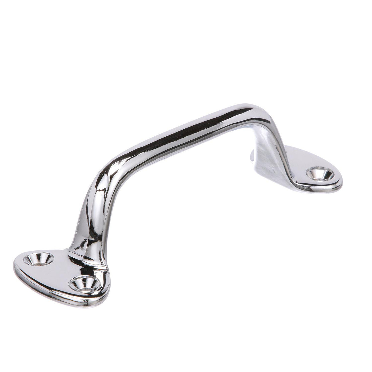 Seachoice Heavy Duty Transom Handle, Triple Chrome-Plated Cast Brass, 6 in. Round Grip