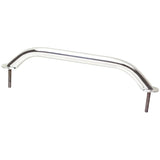 Seachoice Hand Rail w/ Studs, 12 In. Long, 304 Stainless Steel, 5/16-18 X 1-7/8 In. Studs