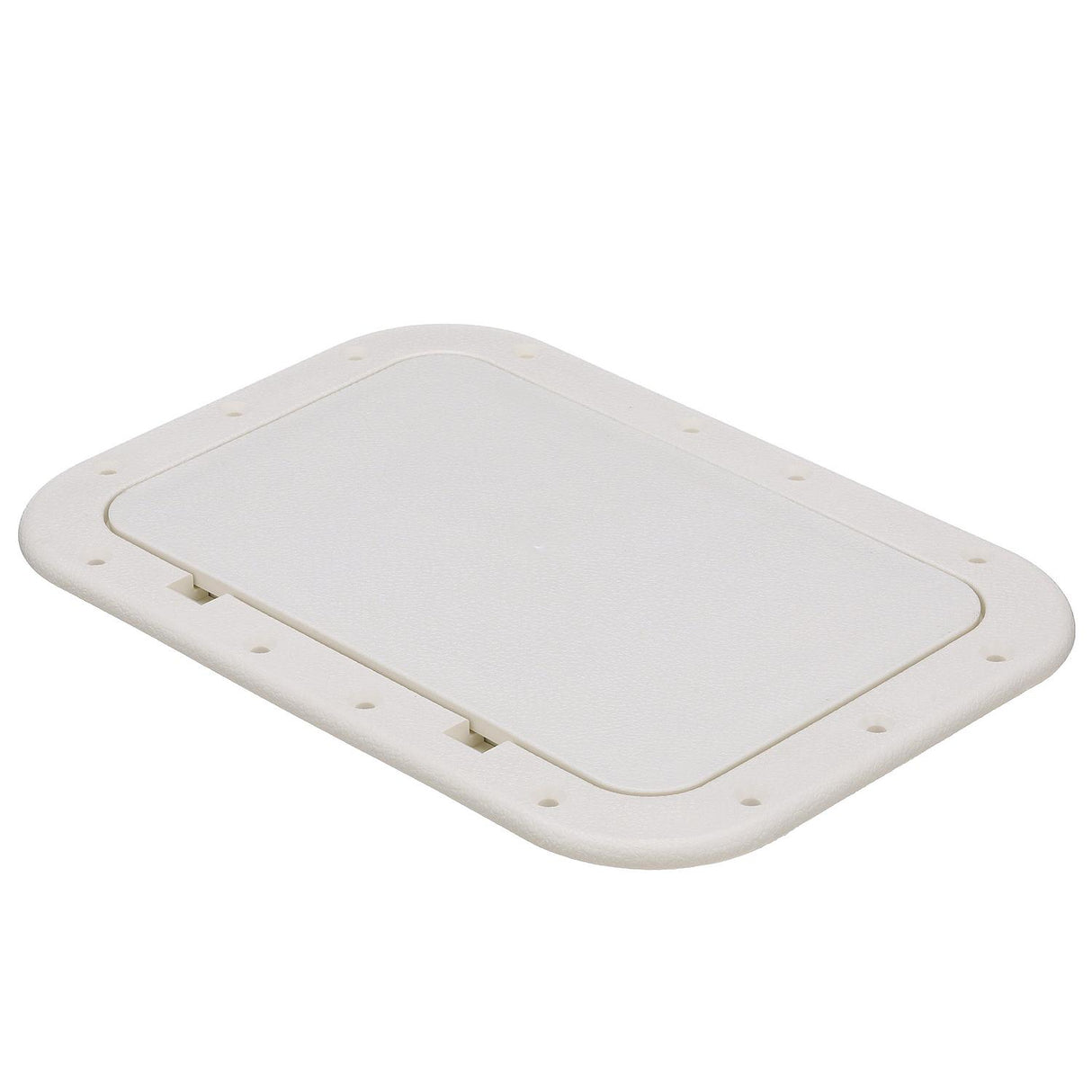 Seachoice White Pry-Out Hatch, 7 In. X 11 In. Inner Dimensions, Acetone Proof Polypropylene