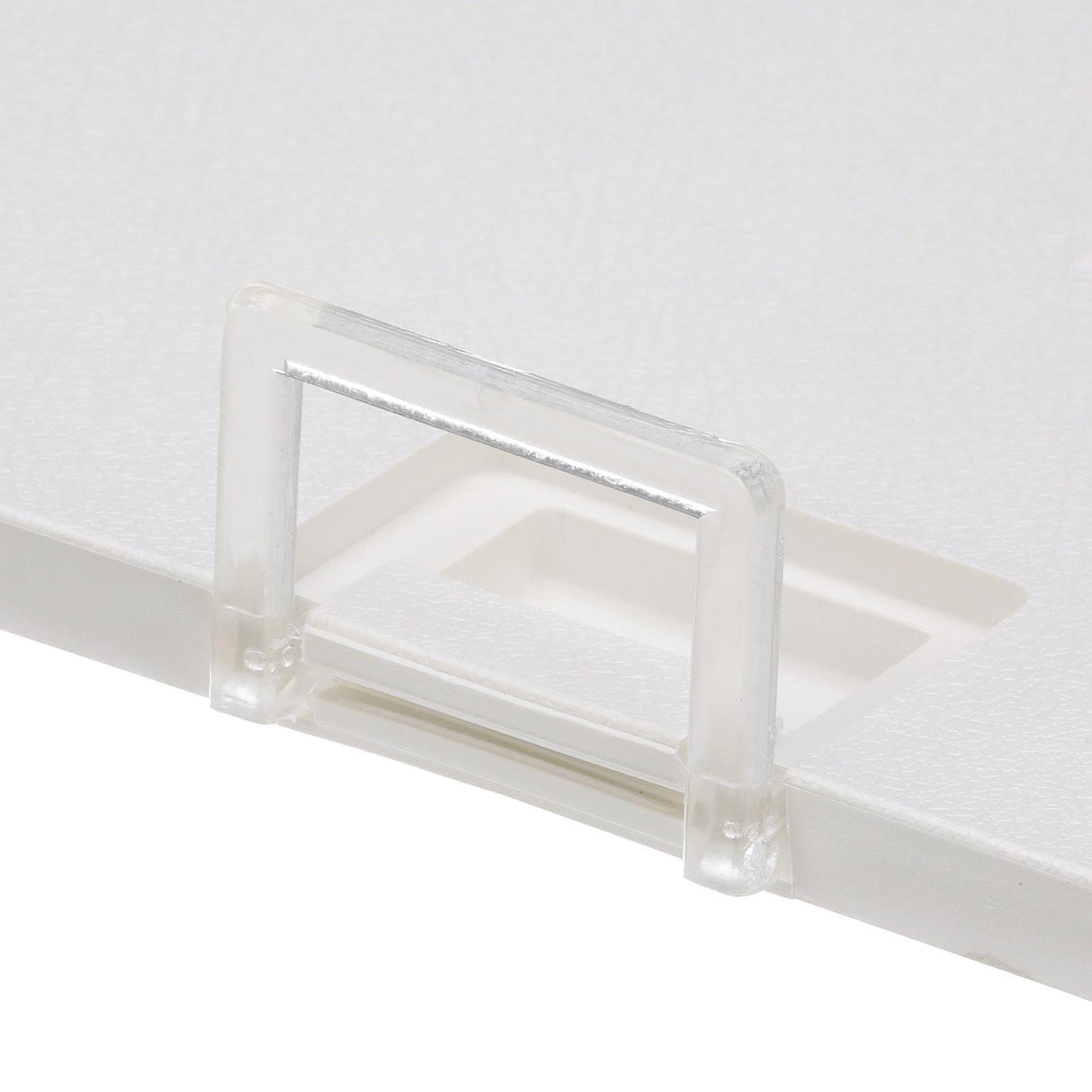 Seachoice White Hinged Hatch, 7 in. X 11 in. Inner Dimensions, Acetone Proof Polypropylene