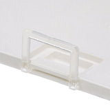 Seachoice White Hinged Hatch, 7 in. X 11 in. Inner Dimensions, Acetone Proof Polypropylene