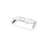 Seachoice Hinged Hatch, Arctic White, 7 in. X 11 in. Inner Dimensions, Acetone Proof Polypropylene