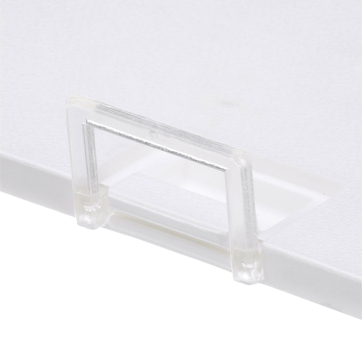 Seachoice Hinged Hatch, Arctic White, 7 in. X 11 in. Inner Dimensions, Acetone Proof Polypropylene