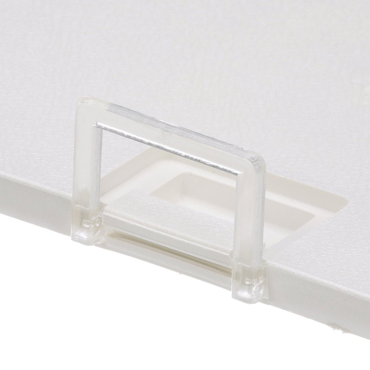 Seachoice White Handle Hatch, 10 in. X 20 in., Stainless Steel Hinge
