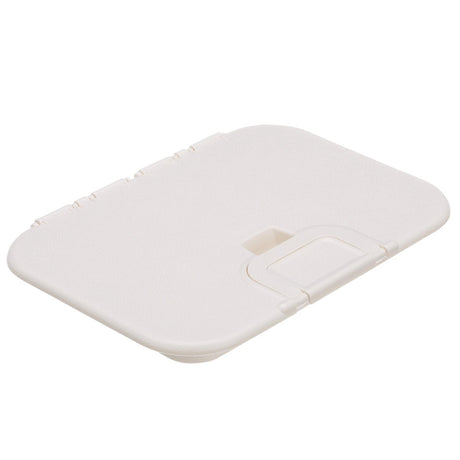 Seachoice Offshore Hinged Low-Profile Hatch, White, 7 In. X 11 In.