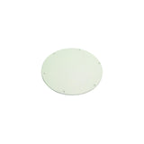 Seachoice 39591 Mounted Boat Plate Cover, Arctic White Finish, Up to 6 in.