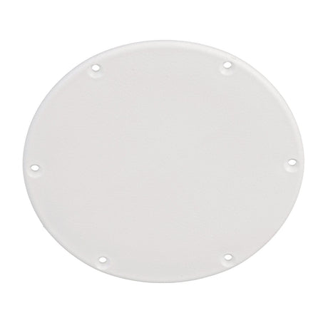 Seachoice 39591 Mounted Boat Plate Cover, Arctic White Finish, Up to 6 in.