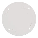 Seachoice 39601 Mounted Boat Plate Cover, Arctic White Finish, Up to 4 in.