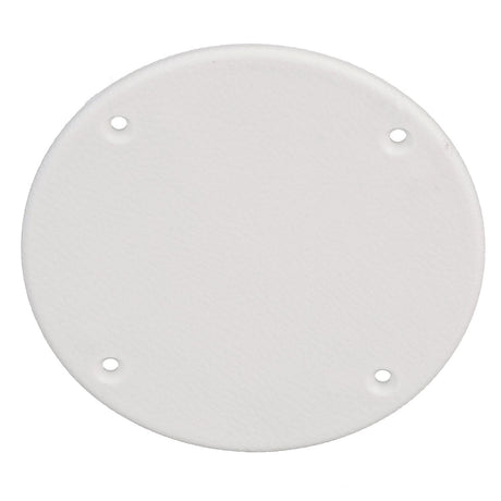 Seachoice 39601 Mounted Boat Plate Cover, Arctic White Finish, Up to 4 in.