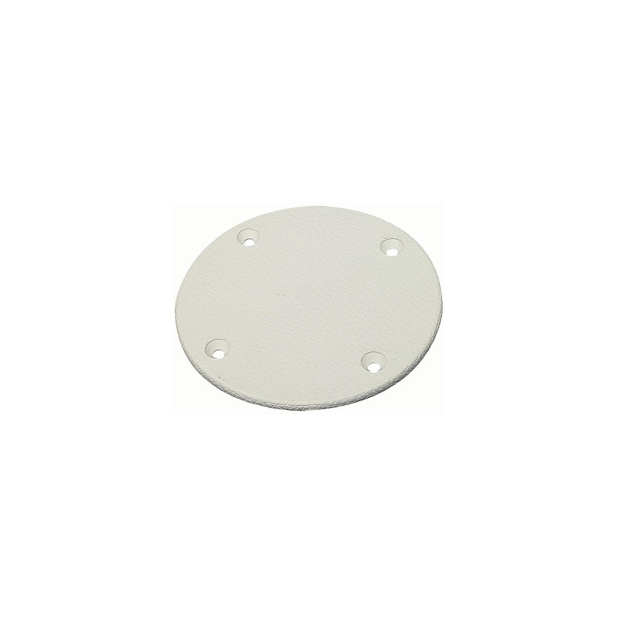 Seachoice 39621 Marine Boat Cover Plate, Arctic White, 4-1/8 in. Outer Diameter