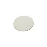 Seachoice 39621 Marine Boat Cover Plate, Arctic White, 4-1/8 in. Outer Diameter