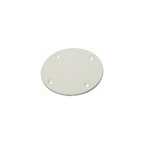 Seachoice 39621 Marine Boat Cover Plate, Arctic White, 4-1/8 in. Outer Diameter