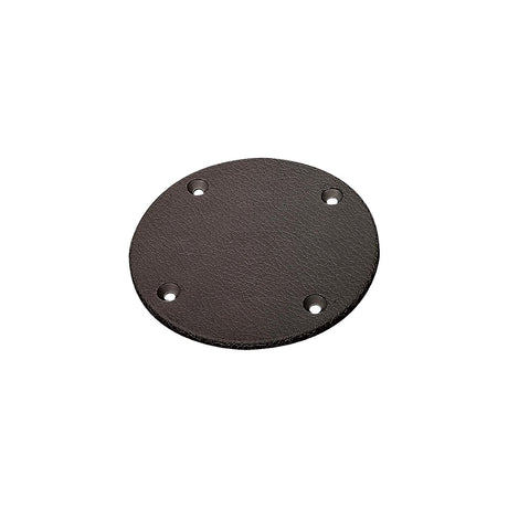 Seachoice 39611 Polypropylene Cover Plate Black, OD: 5-5/8"