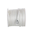 Seachoice Anchor Line Rope, 3-Strand Twisted, White, Nylon, 1/2 in. X 250 Ft.