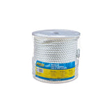 Seachoice Anchor Line Rope, 3-Strand Twisted, White, Nylon, 1/2 in. X 250 Ft.