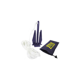 Seachoice PWC Fluke Anchor Kit, Vinyl Coated Fluke Anchor, 25 Ft. Anchor Line and Storage Bag
