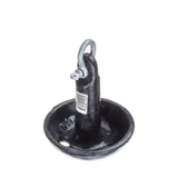 Seachoice Mushroom Anchor, Vinyl Coated Cast Iron, Black, 8 Lbs., Boats Up to 10 Ft. Long