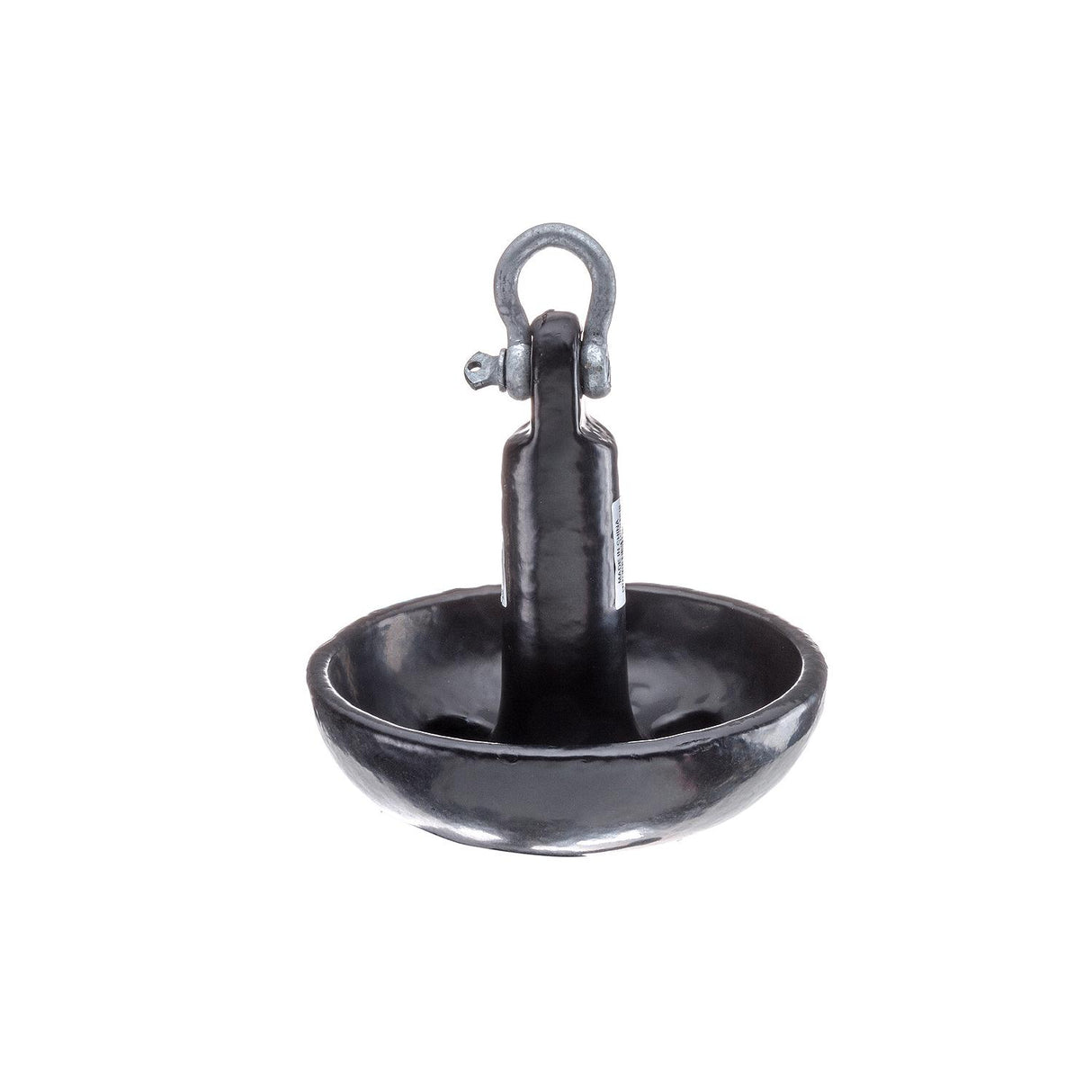 Seachoice Mushroom Anchor, Vinyl Coated Cast Iron, Black, 10 Lbs., Boats Up to 12 Ft. Long