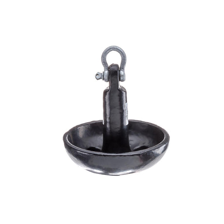 Seachoice Mushroom Anchor, Vinyl Coated Cast Iron, Black, 10 Lbs., Boats Up to 12 Ft. Long