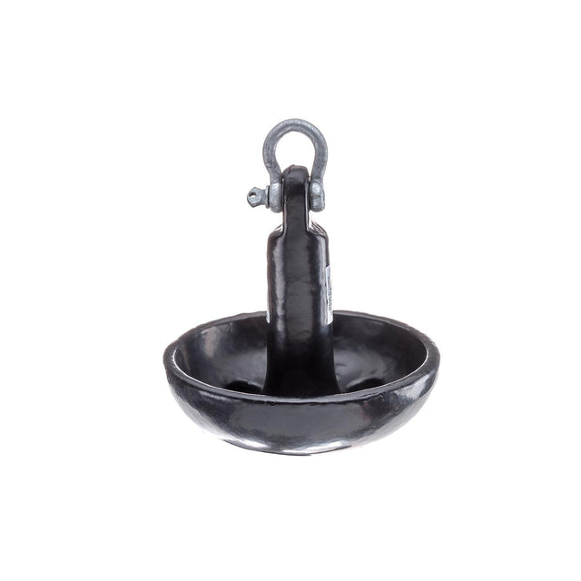 Seachoice Mushroom Anchor, Vinyl Coated Cast Iron, Black, 10 Lbs., Boats Up to 12 Ft. Long