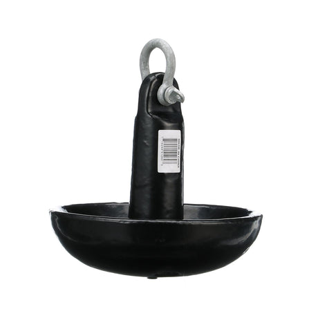 Seachoice Mushroom Anchor, Vinyl Coated Cast Iron, Black, 15 Lbs., Boats Up to 16 Ft. Long