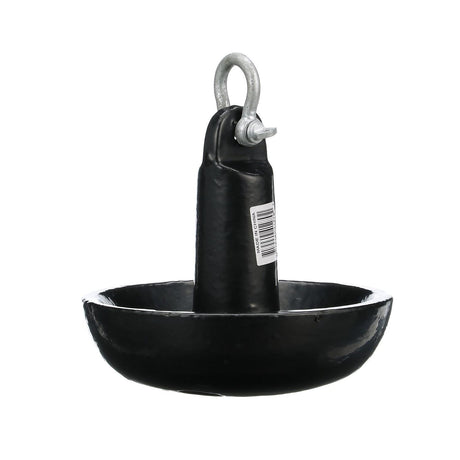 Seachoice Mushroom Anchor, Vinyl Coated Cast Iron, Black, 20 Lbs., Boats Up to 24 Ft. Long