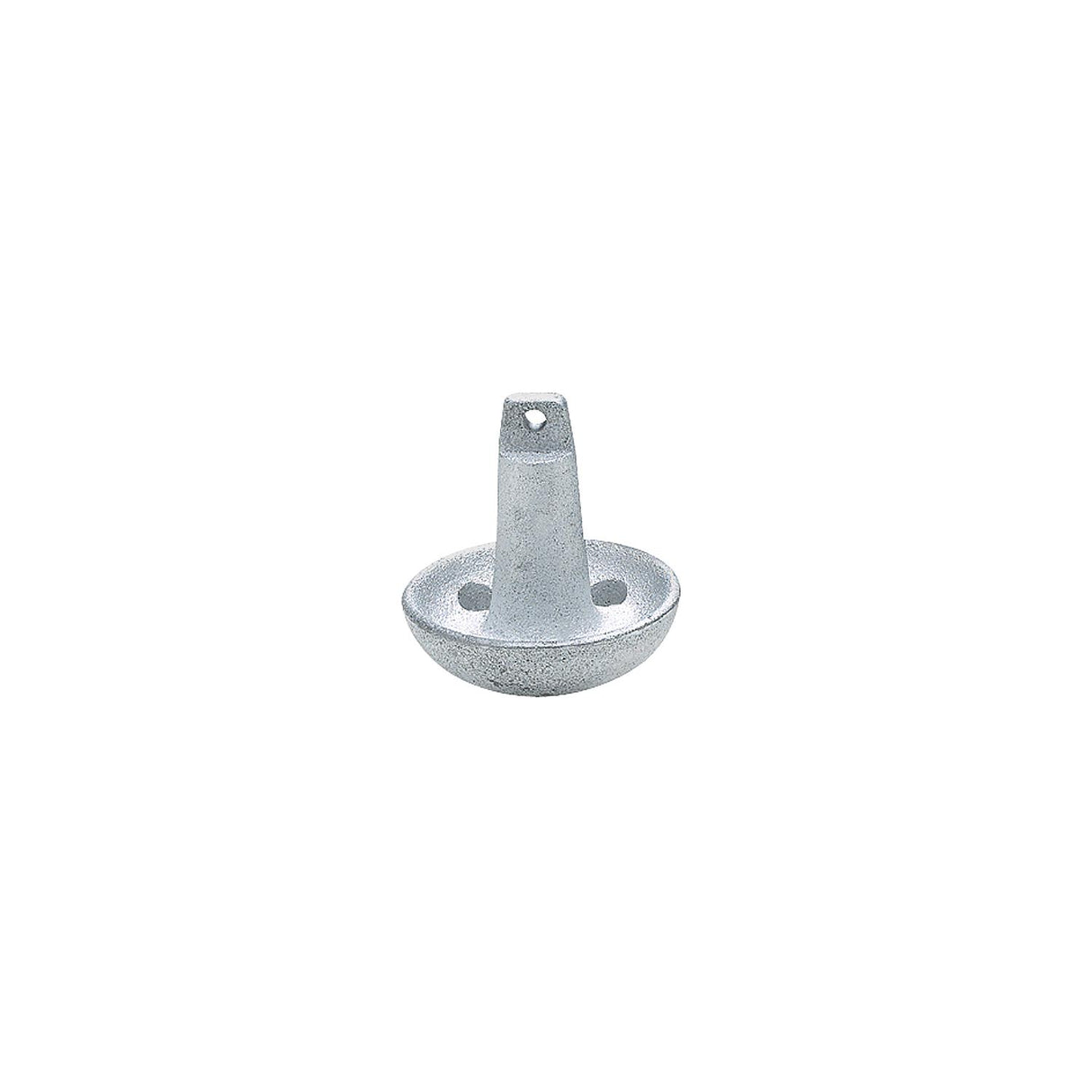 Seachoice Mushroom Anchor, Cast Iron, Aluminum-Painted, Silver, 10 Lbs., Boats Up to 12 Ft. Long