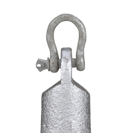 Seachoice Mushroom Anchor, Cast Iron, Aluminum-Painted Silver, 20 Lbs., Boats Up to 24 Ft. Long