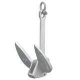 Seachoice Navy Anchor, Aluminum Plated Cast Iron, Silver, 10 Lbs.