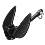 Seachoice Navy Anchor, Vinyl Coated Cast Iron, Black, 10 Lbs.