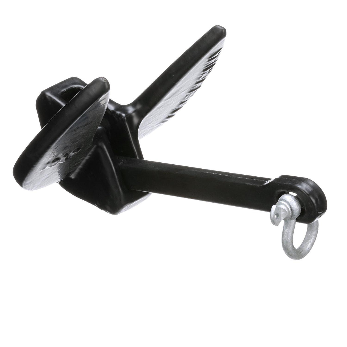 Seachoice Navy Anchor, Vinyl Coated Cast Iron, Black, 10 Lbs.