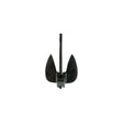 Seachoice 41393 Navy Anchor, Vinyl Coated Cast Iron, 28lbs, Black