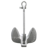 Seachoice Navy Anchor, Aluminum Plated Cast Iron, Silver, 15 Lbs.