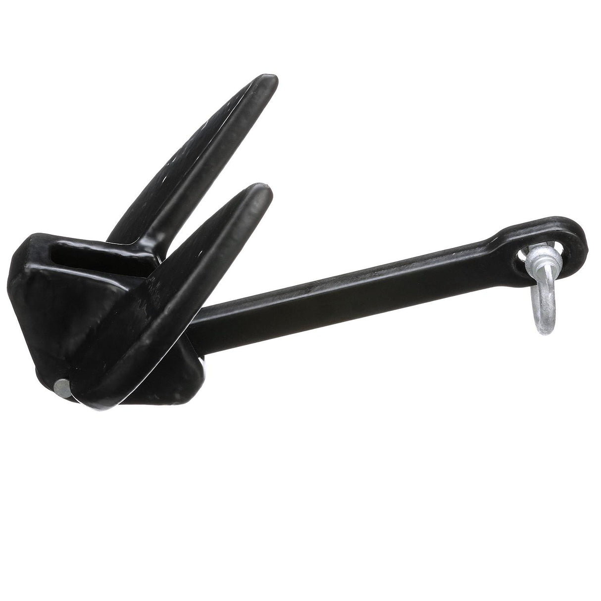 Seachoice Navy Anchor, Vinyl Coated Cast Iron, Black, 15 Lbs.