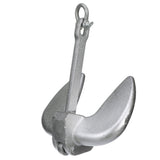Seachoice Navy Anchor, Aluminum Plated Cast Iron, Silver, 20 Lbs.